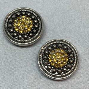 💗SALE - Matching November - Ginger Snaps & Co. Snap Button Charms - Set of 2